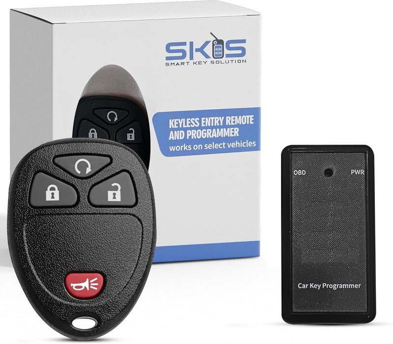 Smart Key Solution Keyless Entry Remote Kit for Chevy Silverado Avalanche Equinox Express Traverse GMC Yukon Sierra 1500 2500 3500 HD Acadia Savana Buick Enclave(OUC60270 OUC60221) - Image 1